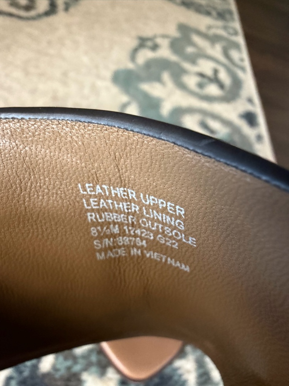 Tory Burch Almond Flour Calf Leather Ines Slide - Picture 5 of 9